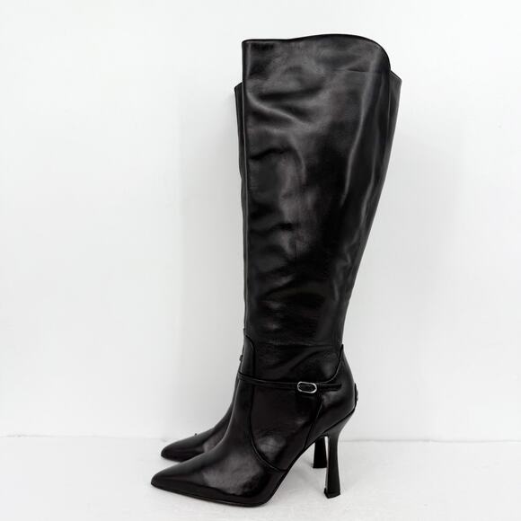 Sam Edelman Womens Elia Above The Knee High Boots US 6.5 M WC Black Leather NIB - Picture 8 of 12